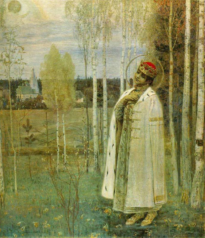Mikhail Nesterov The Russian Museum Norge oil painting art